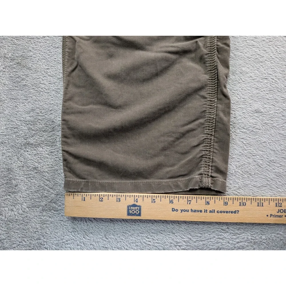 J.Crew Quality Workwear Carpenter Pants Mens 38x32 Green Cotton Utility 820